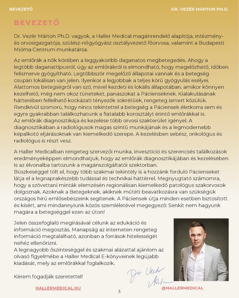 A mammográfia az emlőrák korai felismerésének legfontosabb módszere e-könyv első oldala